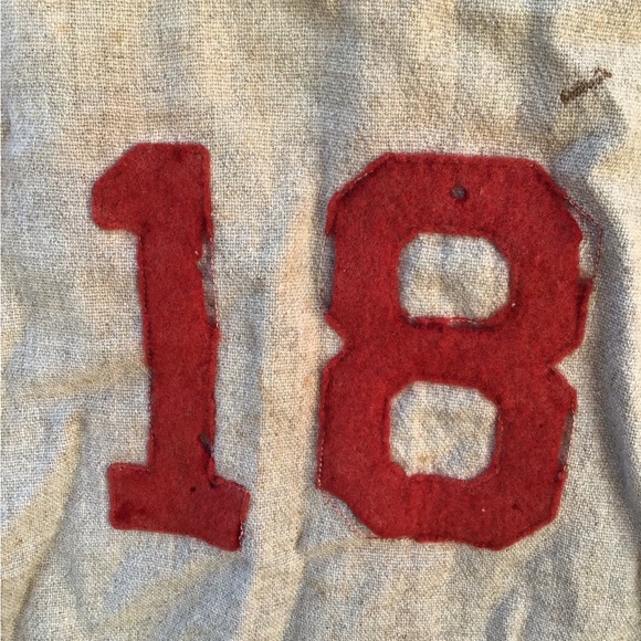 VINTAGE 1947 SIDNEY CARDINALS BASEBALL JERSEY WOOL SOUTHERN TIER LEAGUE CHAMPS - Picture 11 of 12